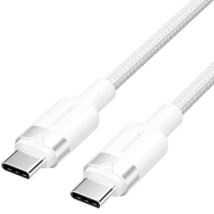 Cable Usb 2.0 Tipo-C 3a Vention Trdwf Usb Tipo-C Macho Usb Tipo-C Macho Hasta 60w 480mbps 1m Blanco