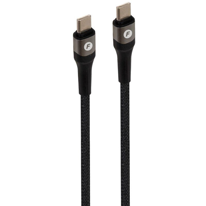Cable Usb 2.0 Tipo-C Fonestar Usb-Cc Usb Tipo-C Macho Usb Tipo-C Macho 480mbps 1m Negro