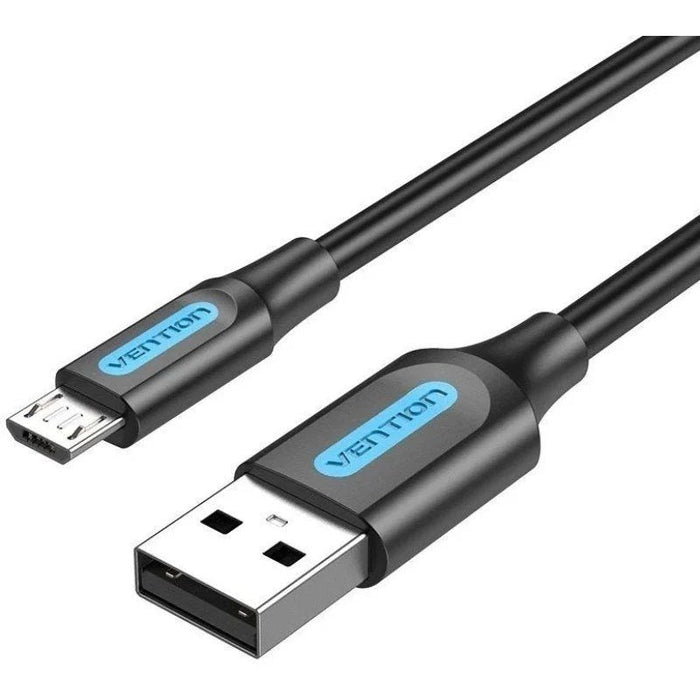 Cable Usb 2.0 Vention Colbc Usb Macho Microusb Macho 25cm Negro