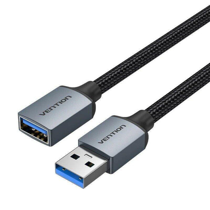 Cable Usb 3.0 M/H 2 M Gris Vention 2m/ De Usb Macho A Usb Hembra/ 5gbps