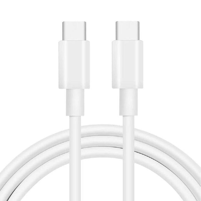 Cable Usb C Carga Rápida De 140w   240w Con Chip E Mark 1.80m Blanco