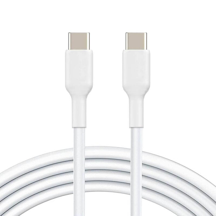 Cable Usb C Carga Rápida De 87w 1.80m Blanco