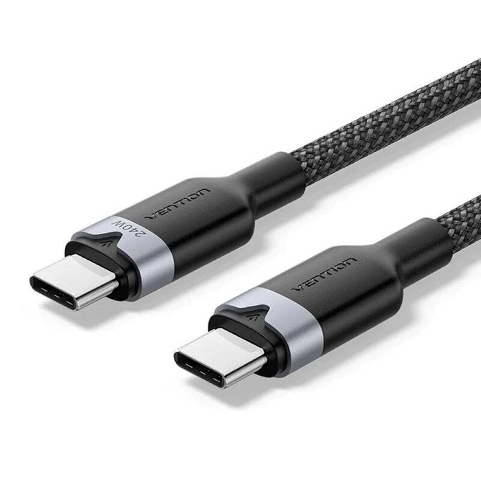 Cable Usb-C Do Usb-C 2.0 Pd 3.1 Vention 5a 240w 2m Czarny
