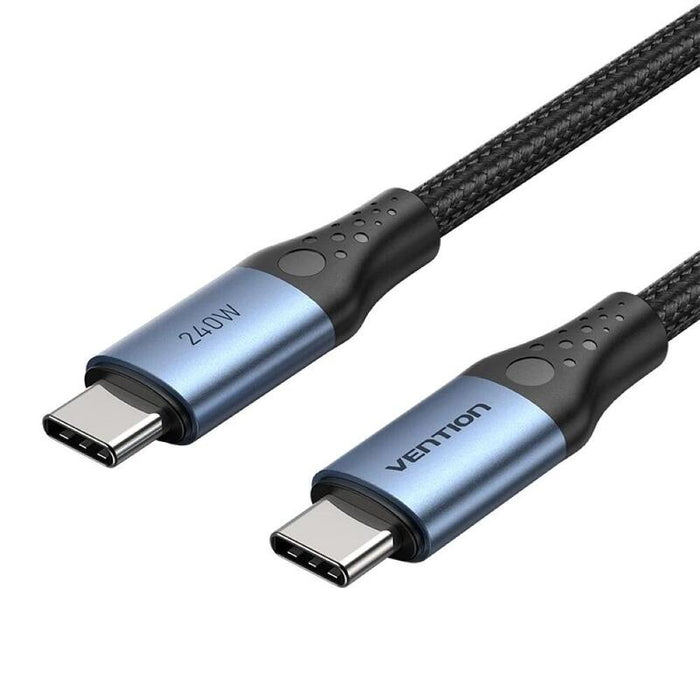 Cable Usb-C Do Usb-C Vention Usb 2.0 5a 240w 1m Czarny