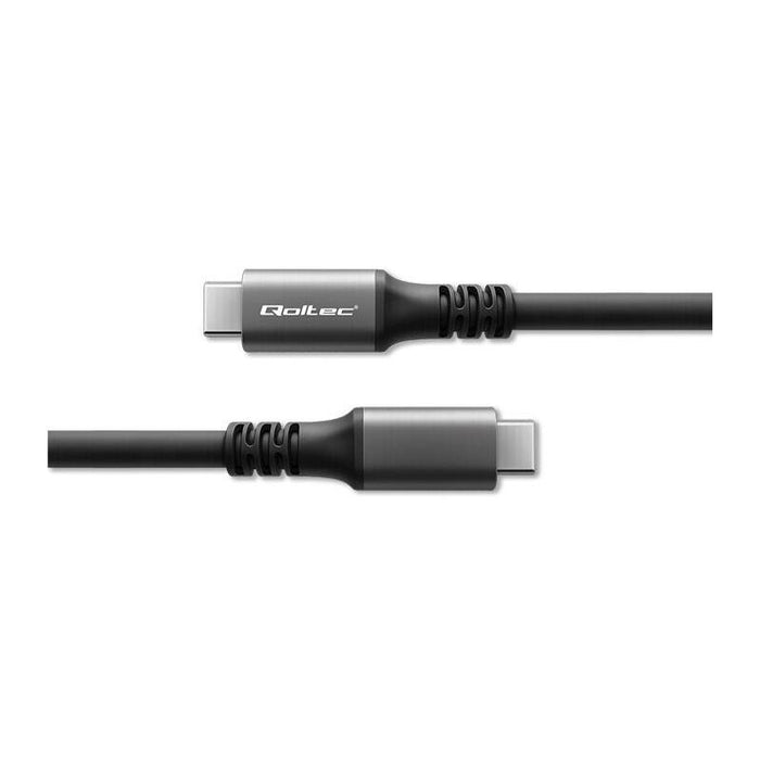 Kabel Usb4 Ultra-Fast Usb-C Pd 240w Thunderbolt 3/4 4k 40gb/S 1m Negro