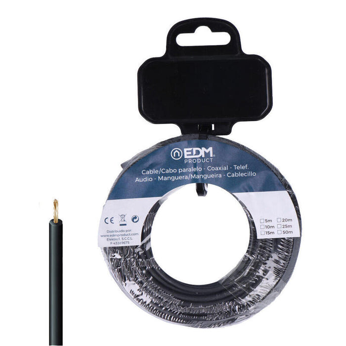 Cablecillo H07z1-K 6 Mm² Negro 20 M