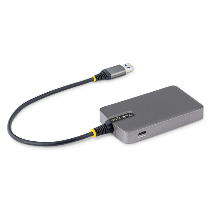 EAN 65030906227 - StarTech.com 5G4AC-USB-A-HUB hub de interfaz USB 3.2 Gen 1 (3.1 Gen 1) Type-A 5000 Mbit/s Gris imagen 2