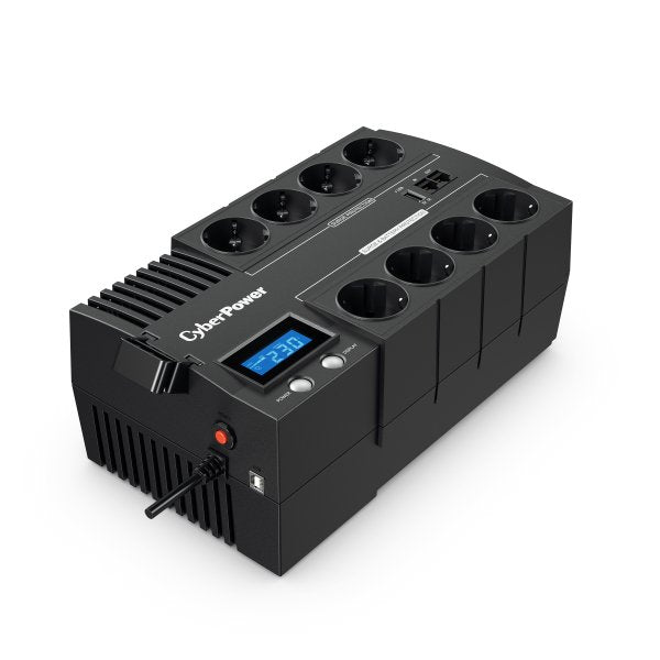 EAN 4712856270549 - CyberPower BR1200ELCD sistema de alimentación ininterrumpida (UPS) Línea interactiva 1,2 kVA 720 W 8 sali imagen 1