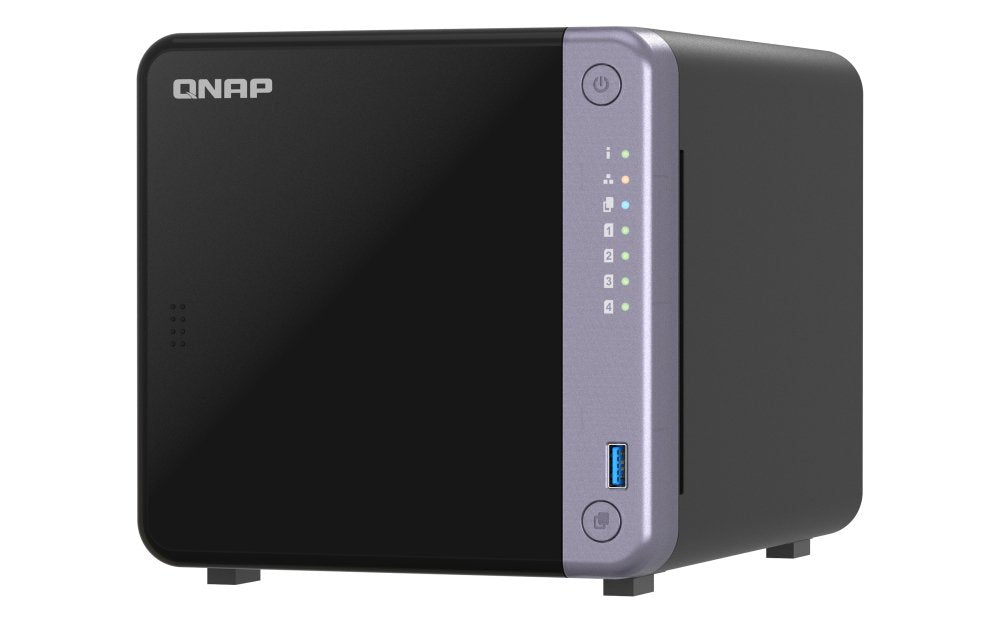 EAN 0885022027552 - QNAP TS-432X-4G servidor de almacenamiento NAS Torre Alpine Alpine AL-524 4 GB DDR4 QNAP QTS Negro imagen 1