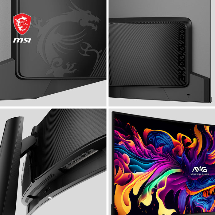 EAN 4711377143875 - MSI MAG 341CQPDE QD-OLED pantalla para PC 86,4 cm (34") 3440 x 1440 Pixeles UltraWide Quad HD Negro imagen 4