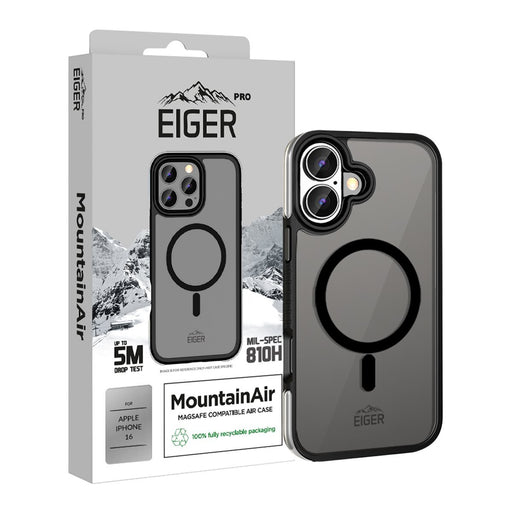 EAN 5055821776660 - EIGER EGCA00654 funda para teléfono móvil 15,5 cm (6.1") Negro, Transparente imagen 2