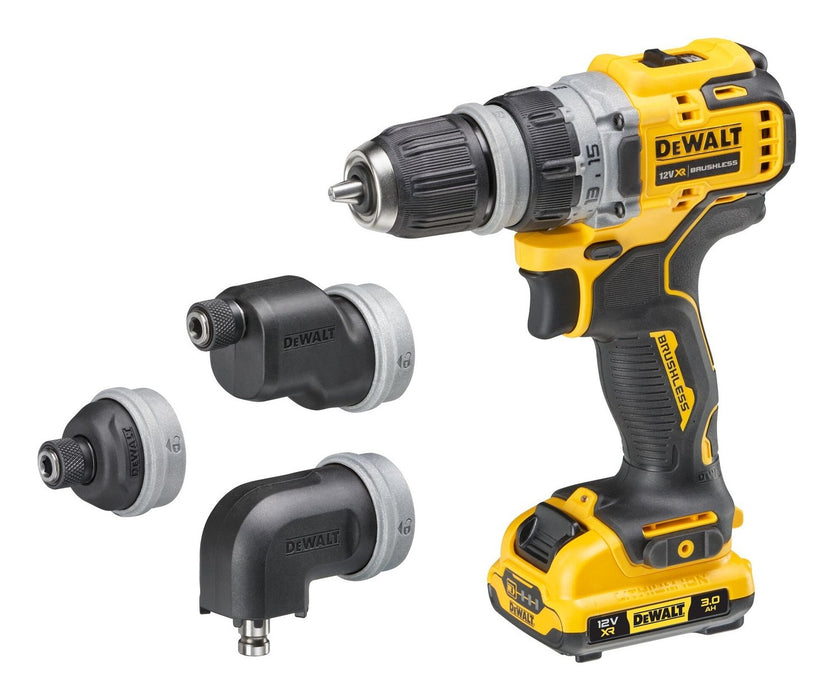 EAN 5035048748169 - DeWALT DCD703L2T-QW taladro 1500 RPM Sin llave 900 g Negro, Amarillo imagen 3