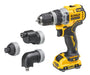 EAN 5035048748169 - DeWALT DCD703L2T-QW taladro 1500 RPM Sin llave 900 g Negro, Amarillo imagen 3