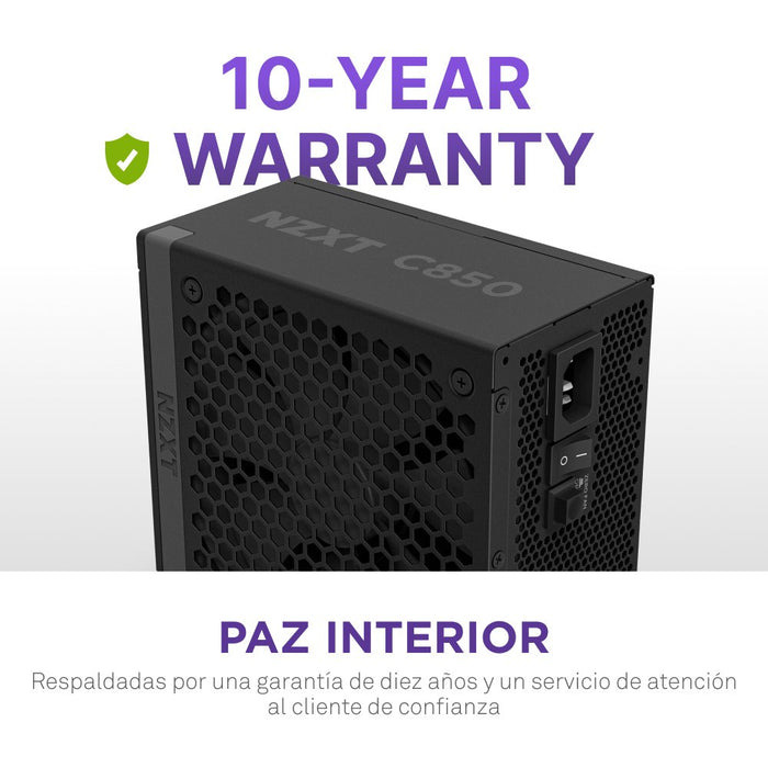EAN 5056547204796 - NZXT C850 Gold ATX 3.1 unidad de fuente de alimentación 850 W 24-pin ATX Negro imagen 11