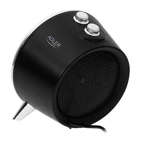 EAN 5903887806831 - Adler AD 7742 calefactor eléctrico Interior Negro, Plata 1500 W Ventilador eléctrico imagen 5