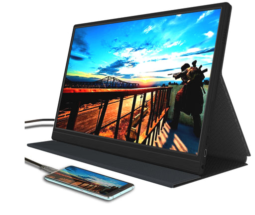 EAN 5706751075025 - Denver PMO-15601 monitor o TV portátil Monitor portátil Negro 39,6 cm (15.6") LED 1920 x 1080 Pixeles imagen 1