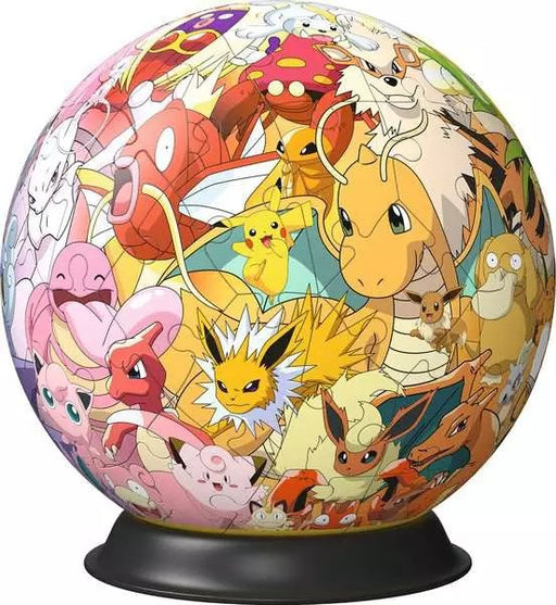 EAN 4005556115952 - Ravensburger 3D Puzzle Ball: Pokémon - Kanto Region Puzle 3D 73 pieza(s) Dibujos imagen 2