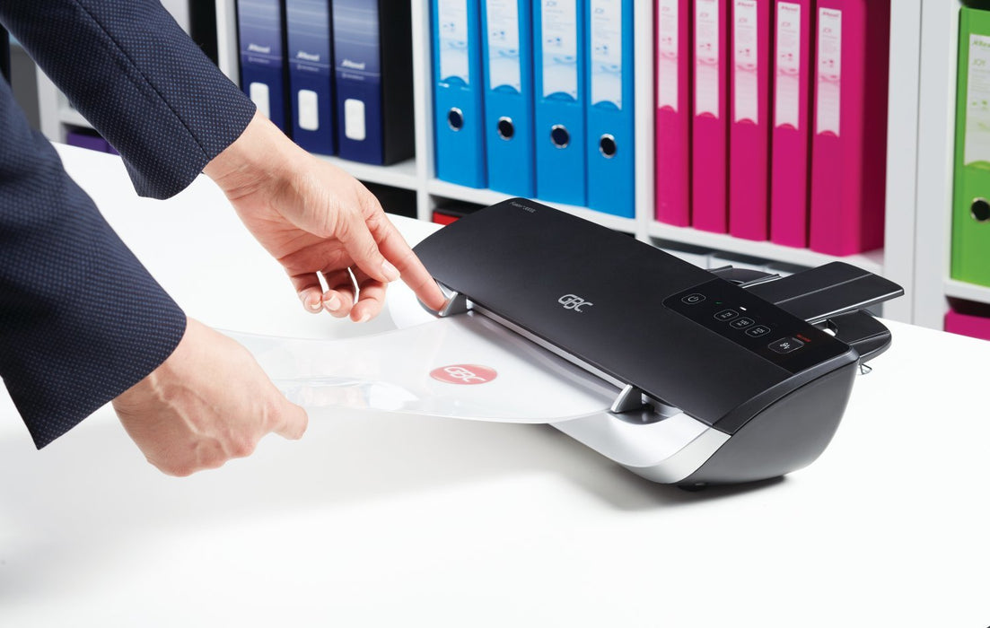 EAN 5028252336390 - GBC Fusion 3000L Laminadora en frío 500 mm/min Negro, Plata imagen 5