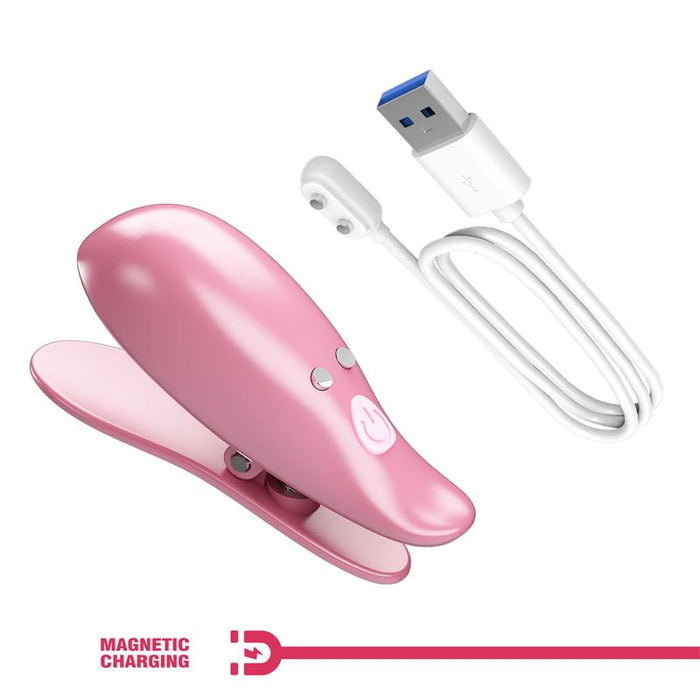 Cailey Pinzas Para Pezones Con Vibración Y Control Remoto