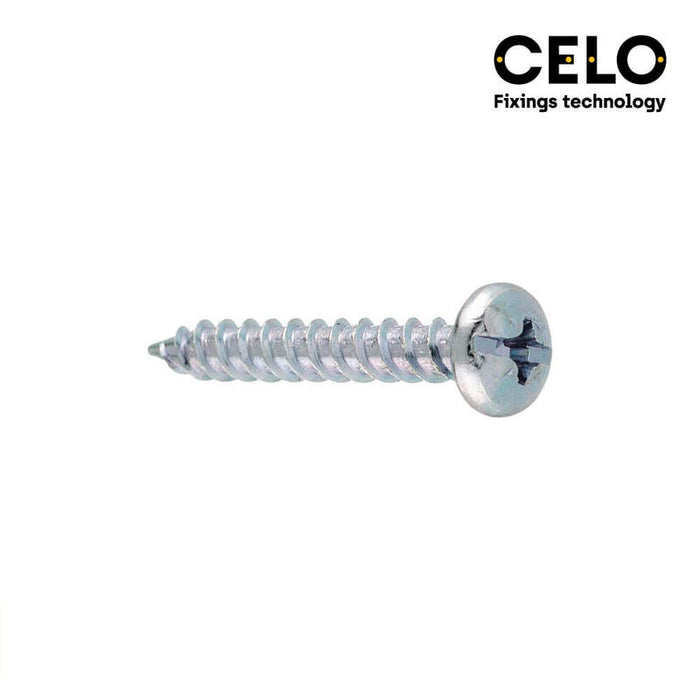 Caja 100 Unid. Tornillo Tornigrap Pz N°35 Din/Ref Tg 4.8x25mm Cincado Celo