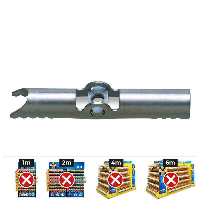 Caja 100 Unidades. Basculante Suelto M6