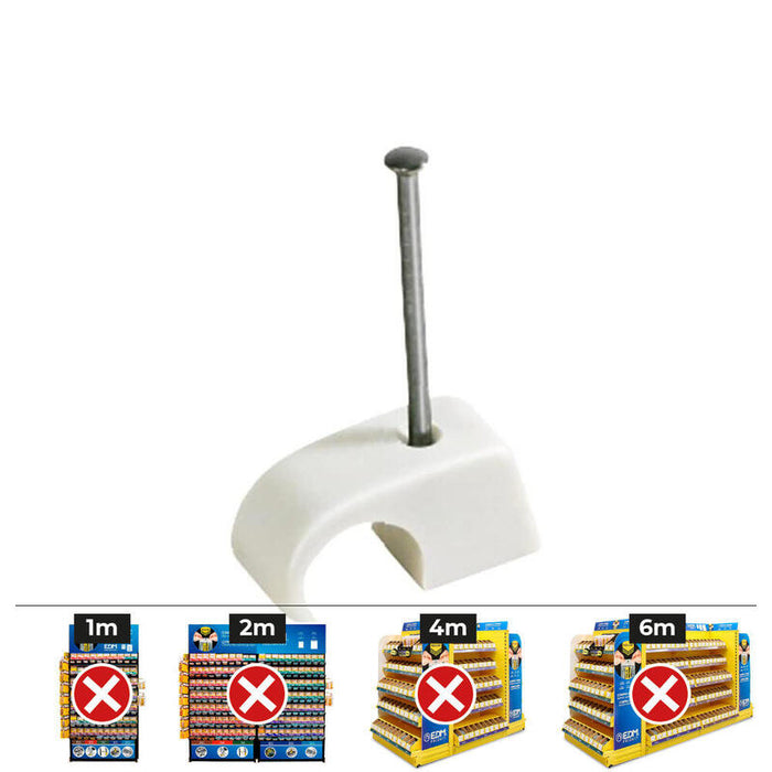 Caja 200 Uds. Plastigrap Multidiámetro Mplg Ø 4-6 Mm. Color Negro