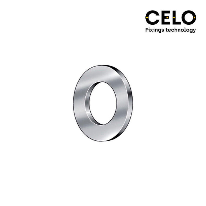 Caja 250 Unid.. Arandela Lisa Din/Ref 125a Ø12mm Zincado Celo