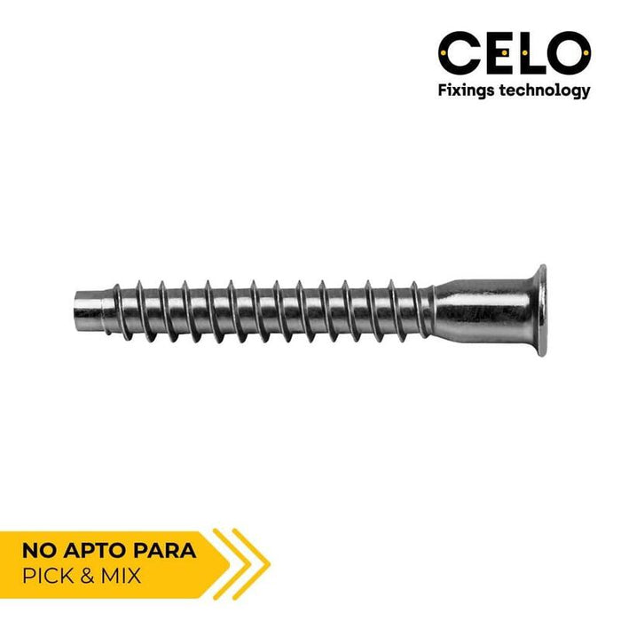 Caja 250 Unid. Tornillo Ensamblaje Allen Din/Ref Ene Ø7x50mm Zincado Celo