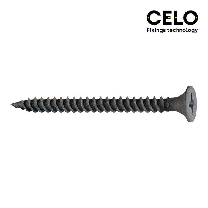 Caja 500 Unid. Tornillo Pladur Placa-Metal Ssf Ø3,9x65mm Fosfatado Celo