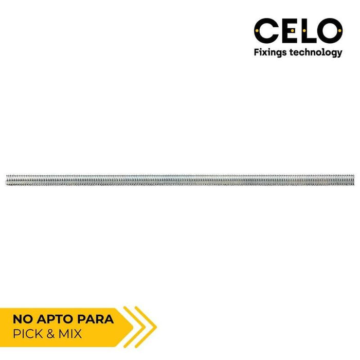 Caja 50un Varilla Roscada M 8x1000 Din/Ref 975 Zincado