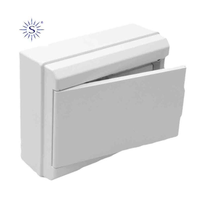 Caja Con Tapa Para Distribucion 1 A 4 Icp+8 Elementos Blanco 277x188x55mm Solera (Retractilado) 697cb