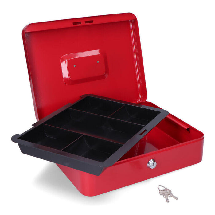 Caja De Caudales Cfc09 300x240x90mm Rojo M13401 Micel