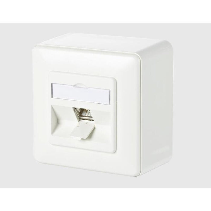 Caja De Conexiones Btr Módulo Iso / Iec Cat.6a 1 Puerto 180 ° M Ap Puro