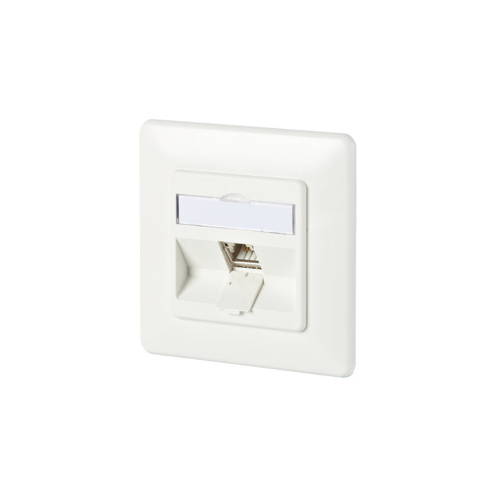 Caja De Conexiones Btr Módulo Iso / Iec Cat.6a 1 Puerto 180 ° M Up Pur