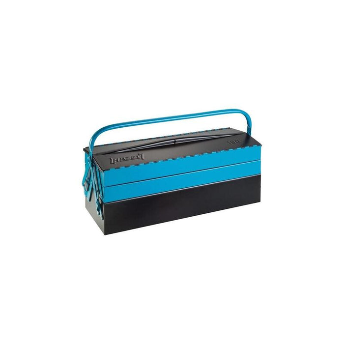 Caja De Herramientas De Metal Hazet 190/79, Con Inserciones, Juego De Herramientas Azul/Negro, Con Candado, 79 Piezas 190/79