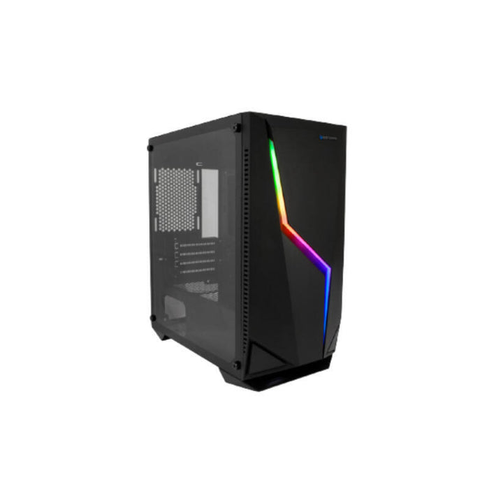 Caja Microatx M235 Fa/650w Negro Rgb Deepgaming Bahias Int:1x3'5,2x2'5/2xusb3.0/1xusb2.0/ Audio In/Out/ Fuente De Alimentación De 650w