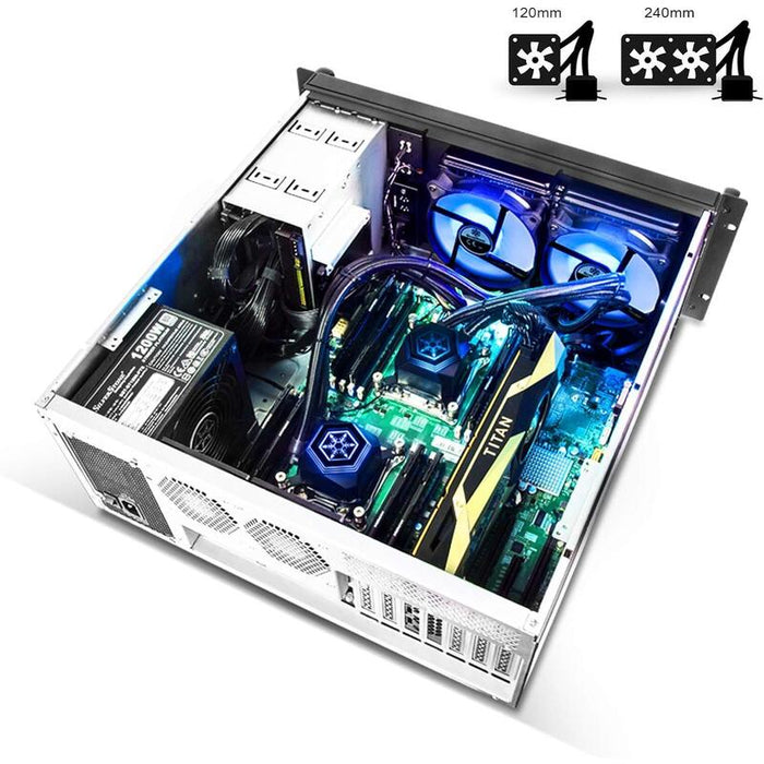 Caja Para Servidor Silverstone, Sst-Rm42-502b