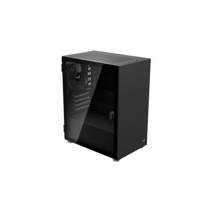 Caja Pc  Aerocool Cs-111-G-Bk-V1  Vidrio Templado Accs-Pc19013.11 Negra