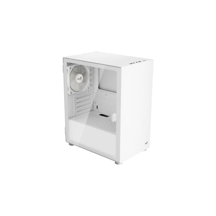 Caja Pc Aerocool Cs-111-G-Wt-V1  Vidrio Templado Accs-Pc19013.21 Blanca