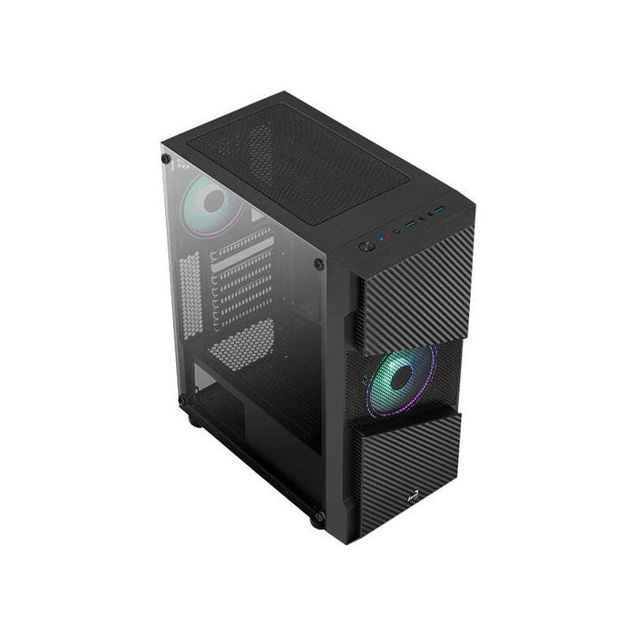 Caja Pc Aerocool Pgs Menace Saturn Rgb-G-Bk-V1 Black Mid Tower Pc Case