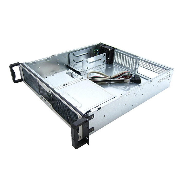 Caja Pc Chenbro 19'' 2u Rm-24100-L S/F Atx/ Bahias Ext: 1x5'25, 1x3'5 / Int: 2x3'5, 2x2'5