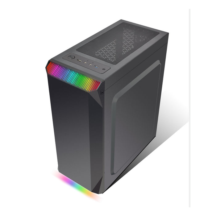 Caja Pc Globbaltec Gatx Rgb Usb 3.0 Sin Fuente