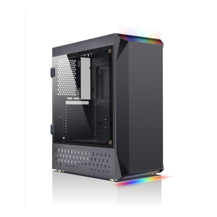 Caja Pc Globbaltec Gatx Rgb Usb 3.0 Sin Fuente