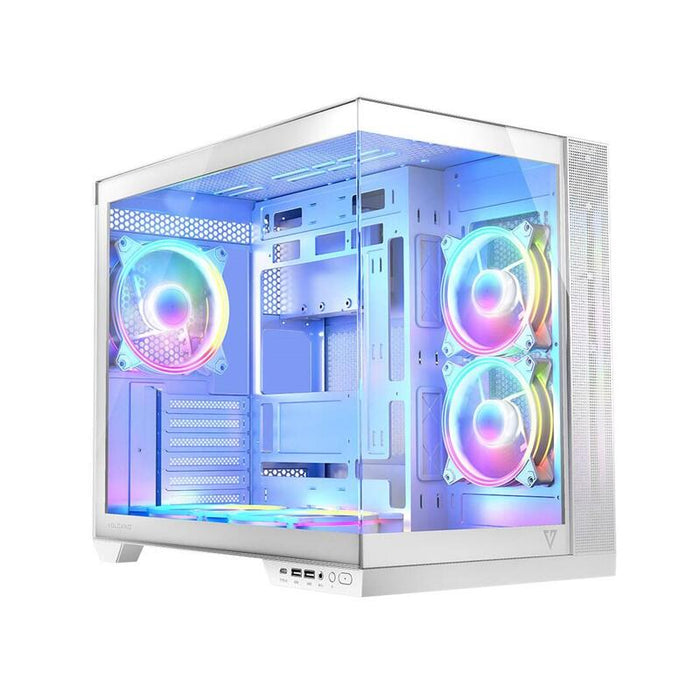 Caja Pc Modecom Volcano Panorama Apex Argb 5f Biala