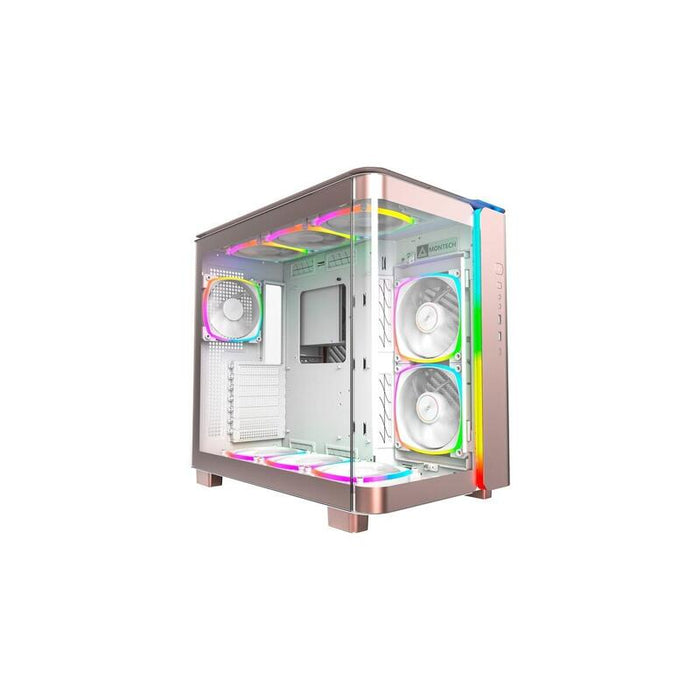 Caja Pc Montech 4710562743449 Oro Rosa