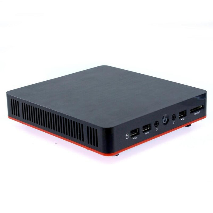 Caja Pc Phoenix Tech Mini Ordenador Thin Mini Itx  1 Litro 50x187x207mm. Oem Sobremesa  3 X Usb 2.0  Sd  Incluye Soporte Vesa Para Colgar En Monitor No Incluye Fuente Ni Ventilador Bajo Perfil