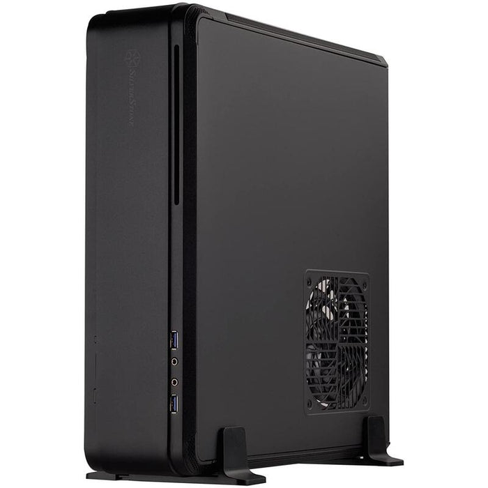 Caja Pc Silverstone Gaming Computer Case Sst-Ftz01b Fortress Mini-Itx, Black