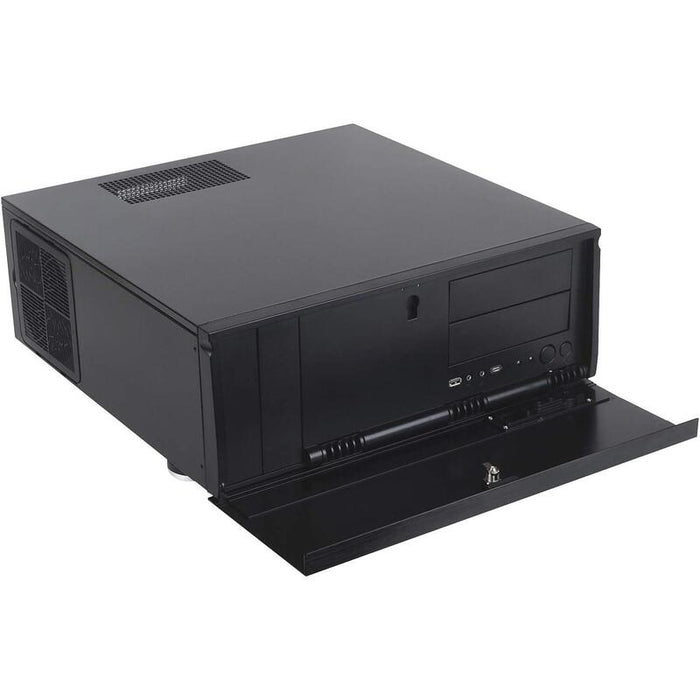Caja Pc Silverstone Sst-Gd07b-C - Grandia Htpc Atx, Silencioso Y De Alto Rendimiento, Conector Usb Tipo C En El Panel Frontal, Negro