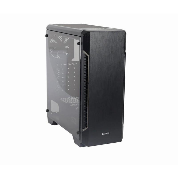 Caja Pc Zalman S3 Tg, Atx Sin Fuente De Alimentacion