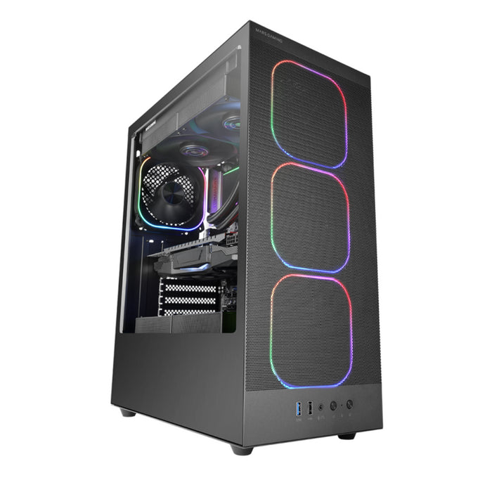 Caja Semitorre Atx Mc-Nebula Negro Mars Gaming